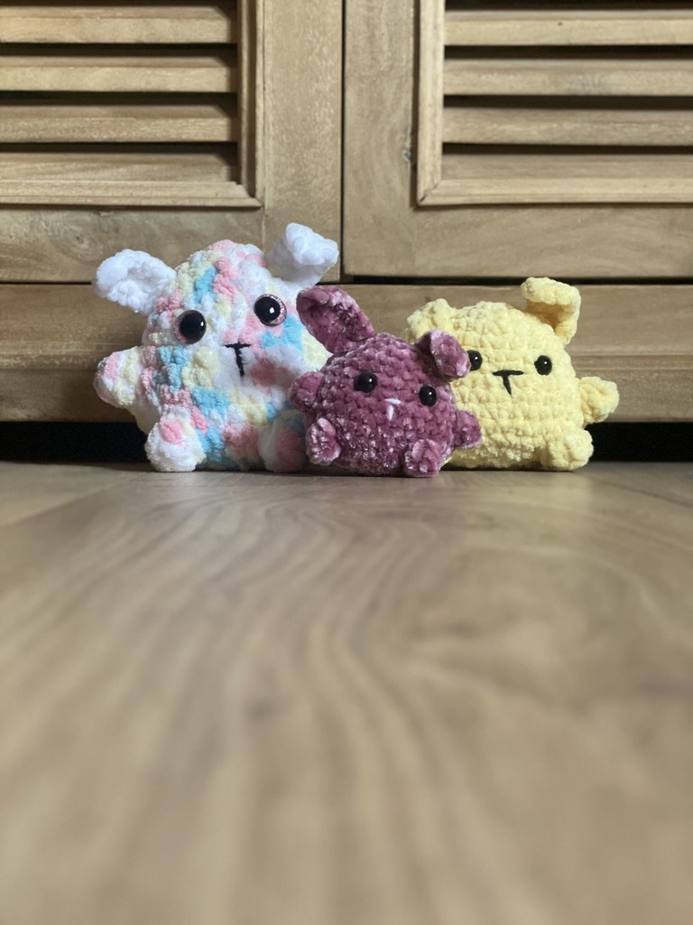 Lapin (Orange et jaune)